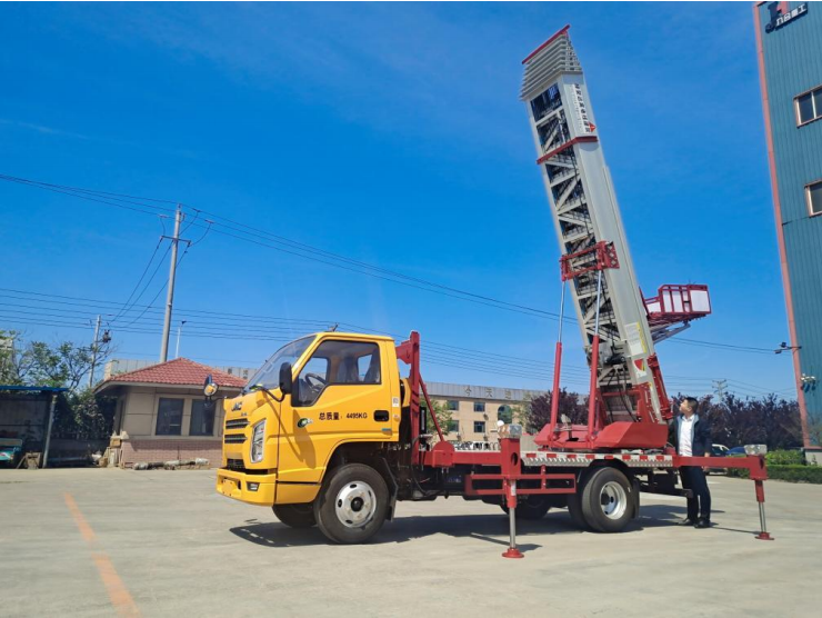 山阳常年租赁32米云梯车